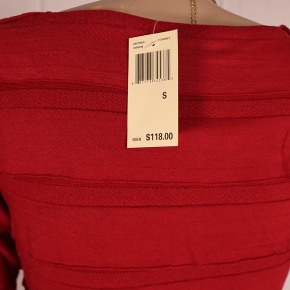 MAX STUDIO Red Dress Size Small - Picture 6 of 6